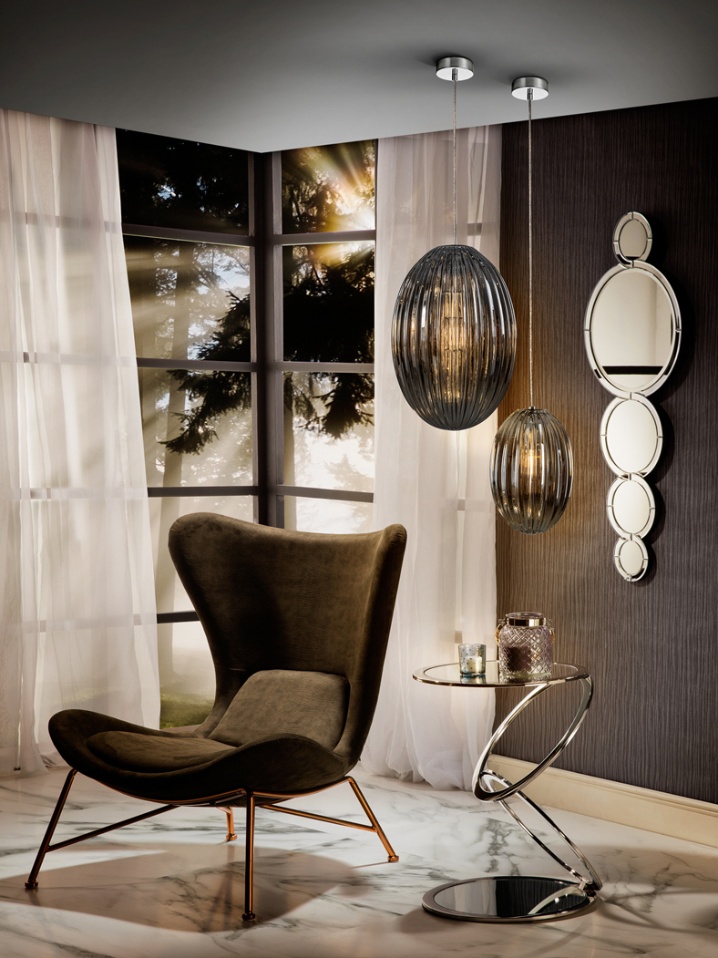 Suspensie de interior OVILA - Art. 752084, Schuller, Fumuriu