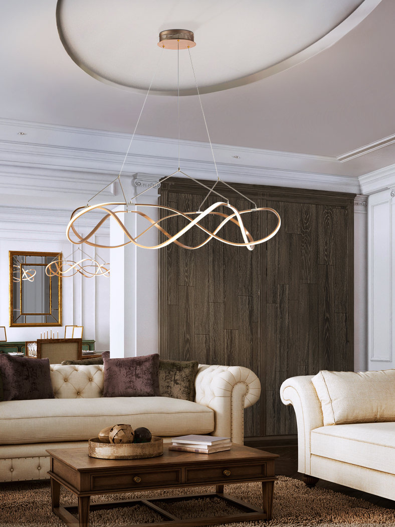 Suspensie de interior MOLLY - Art. 763592D, Schuller, Auriu