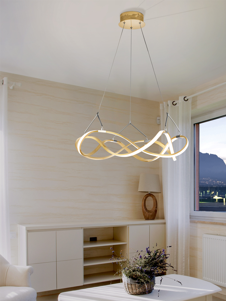 Suspensie de interior MOLLY - Art. 763712, Schuller, Auriu