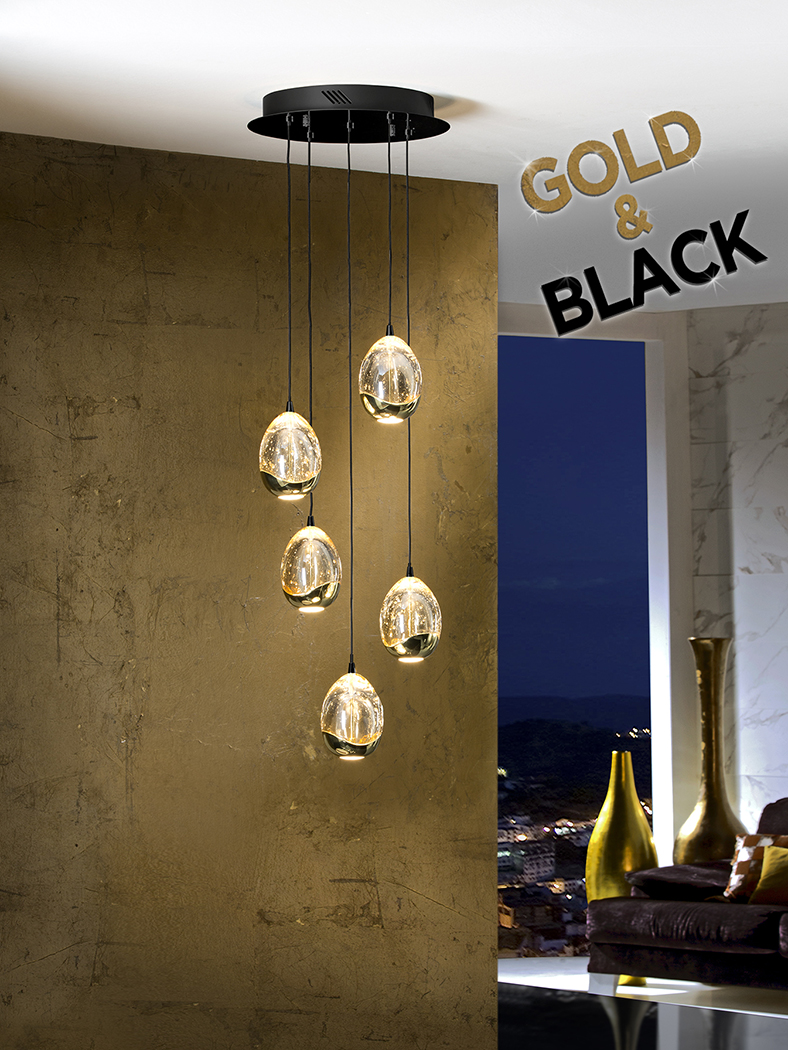 Suspensie de interior ROCIO - Art. 783590, Schuller, Negru