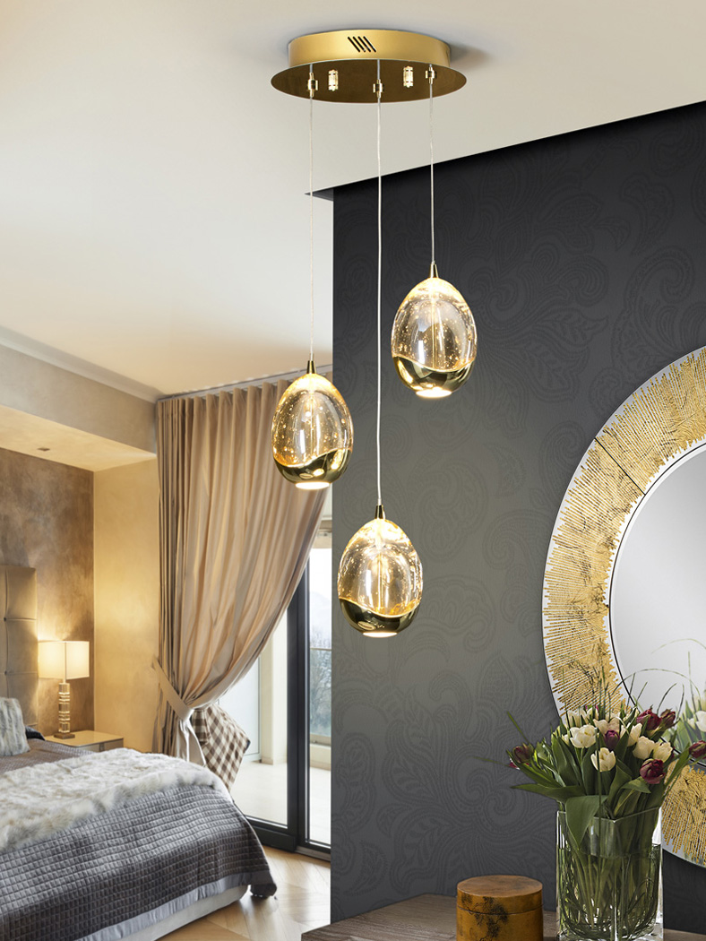 Suspensie de interior ROCIO - Art. 783741, Schuller, Auriu