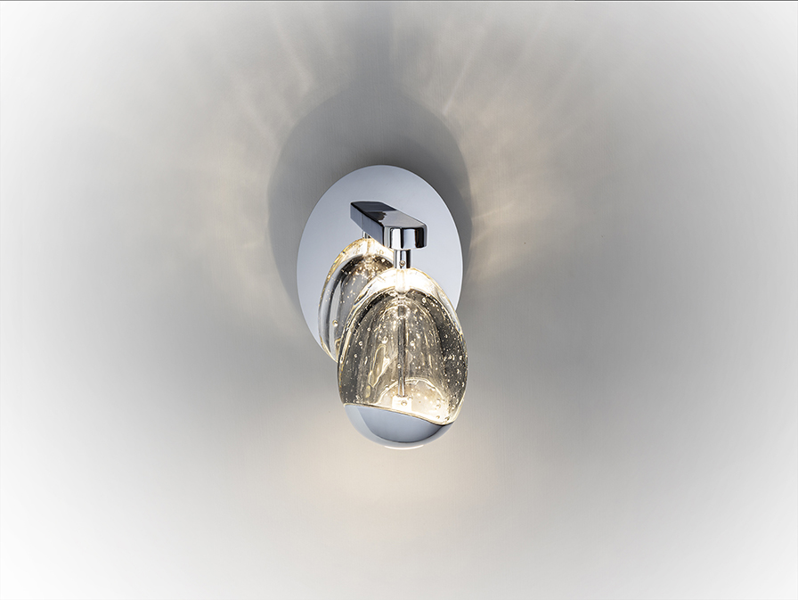 Aplică de interior ROCIO - Art. 783921, Schuller, Crom