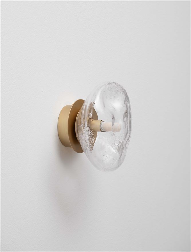 Aplică de interior King - Art. 9006033, Nova Luce, Alamă/Auriu