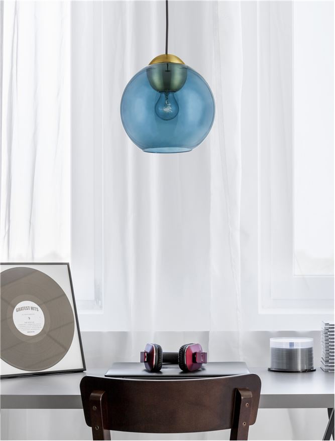 Pendul de interior Midori - Art. 9009240, Nova Luce, Albastru