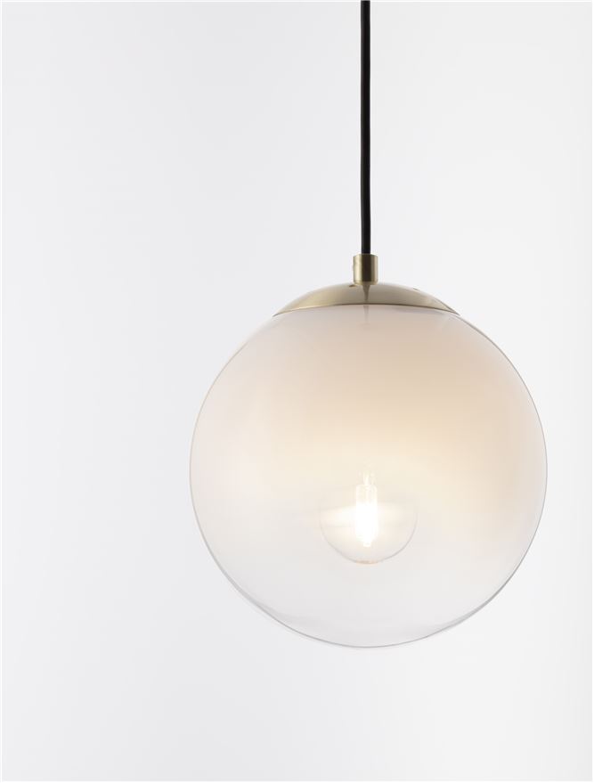 Pendul de interior Vita - Art. 9028837, Nova Luce, Alamă/Alb