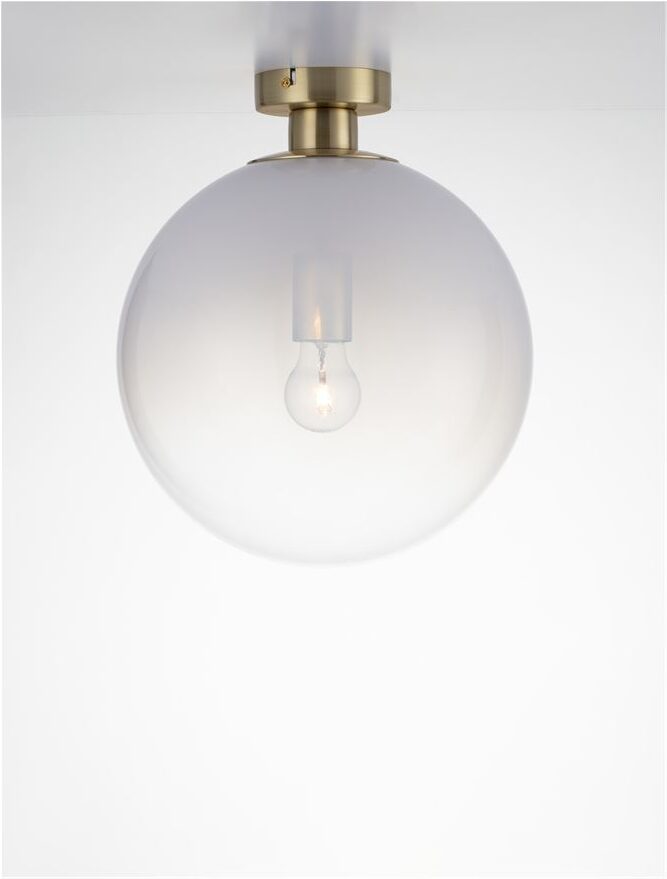 Plafonieră de interior Vita - Art. 9028839, Nova Luce, Alamă/Alb