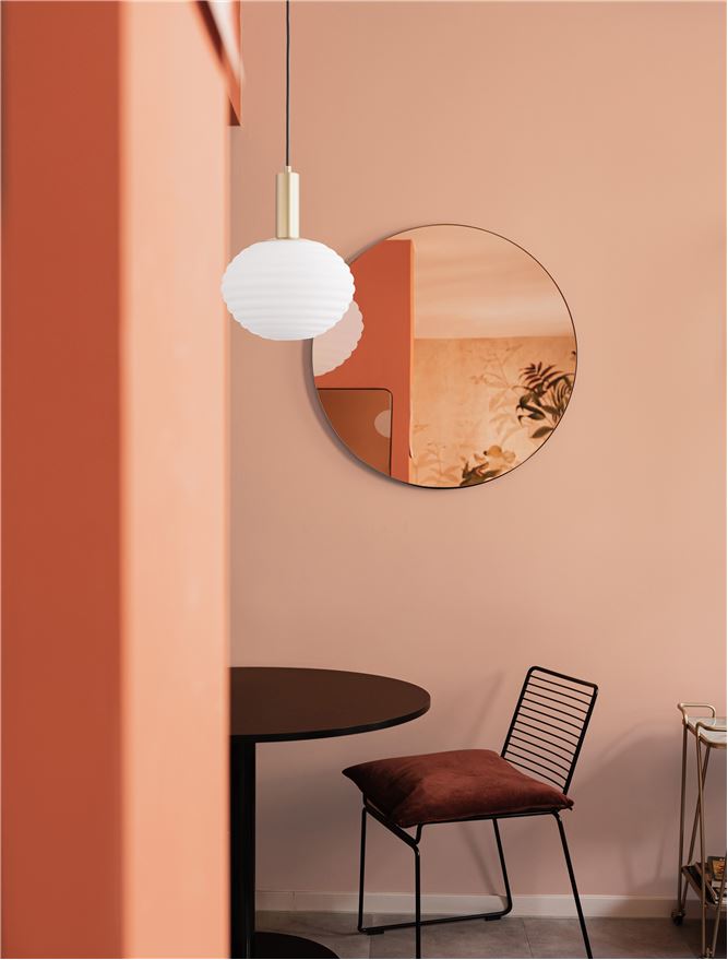 Pendul de interior Allen - Art. 9028844, Nova Luce, Auriu/Alb