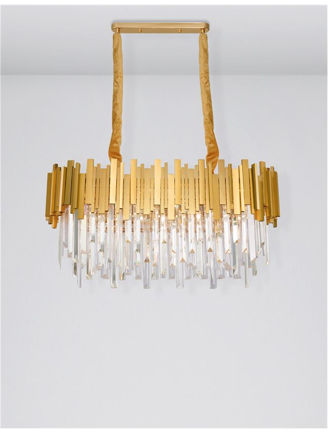 Candelabru Grane - Art. 9050130, Nova Luce, Auriu