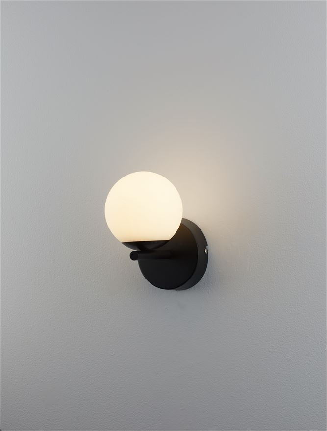 Aplică de interior Nuvole - Art. 9061439, Nova Luce, Alb/Negru