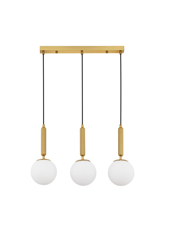 Pendul de interior Monet - Art. 9080126, Nova Luce, Alamă/Alb