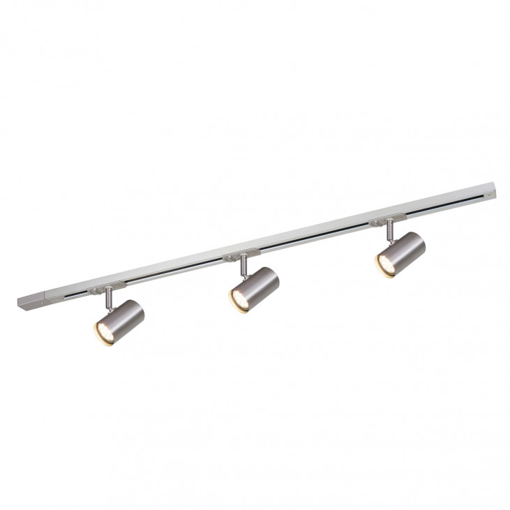 Plafonieră cu spoturi de interior Marvi TR Jazz SN - Art. 911308-3-SN-SET, Italux, Nichel