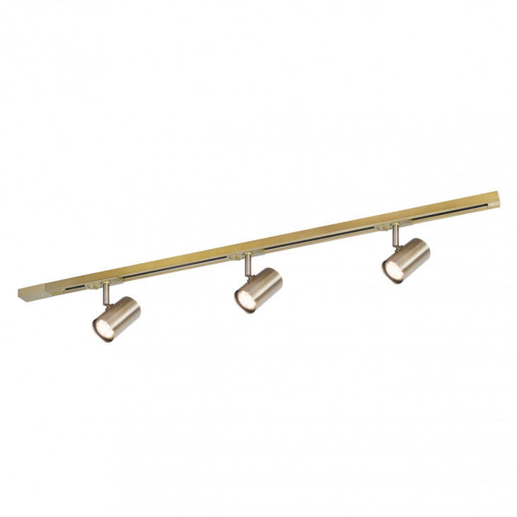 Plafonieră cu spoturi de interior Marvi TR Jazz AB - Art. 911398-3-AB-SET, Italux, Bronz