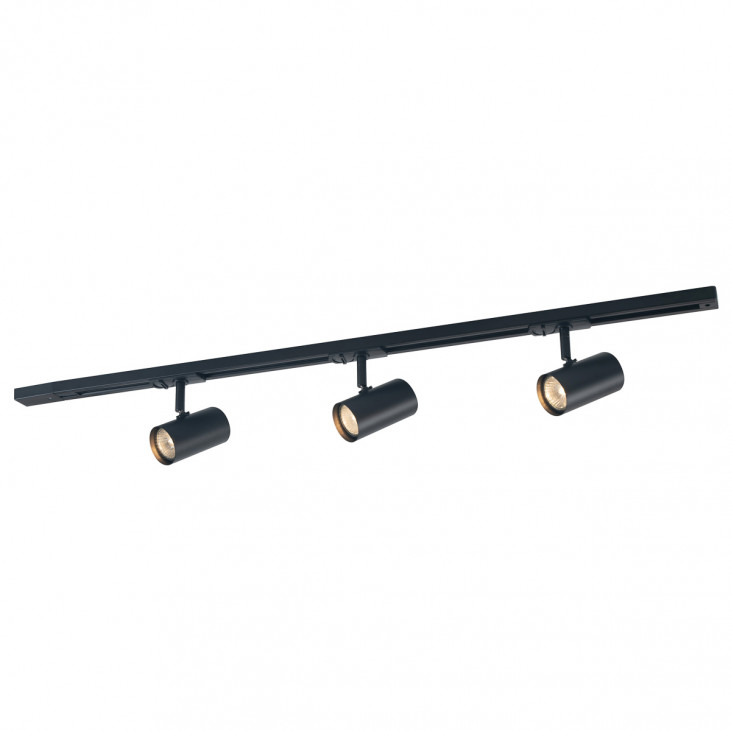 Plafonieră cu spoturi de interior Marvi TR Jazz - Art. 913621-3-BL-SET, Italux, Negru