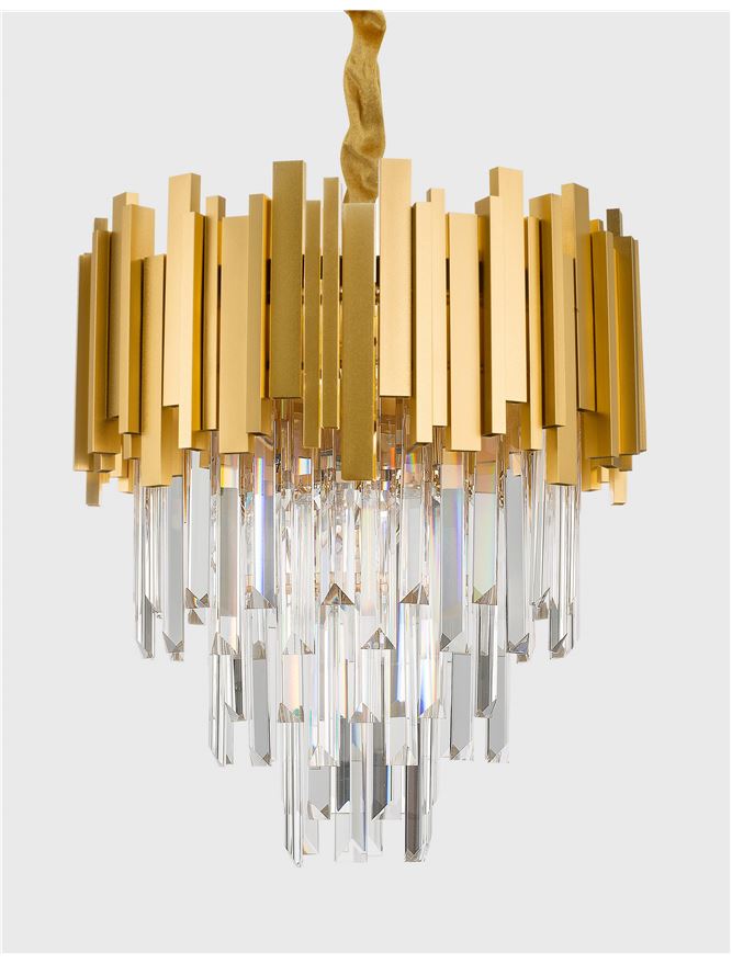 Candelabru Grane - Art. 9181100, Nova Luce, Auriu