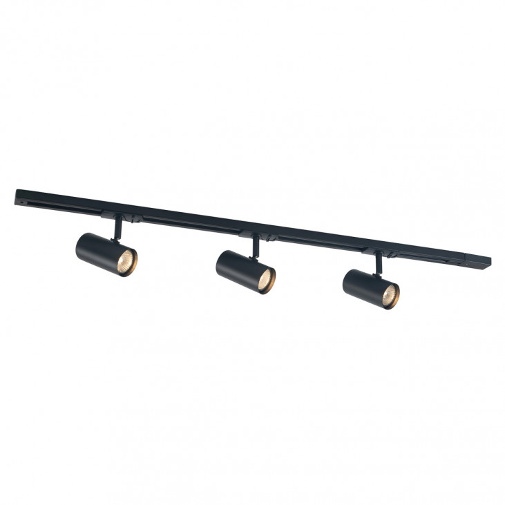 Plafonieră cu spoturi de interior Marvi TR Fredrik - Art. 920121-3-BL-SET, Italux, Negru