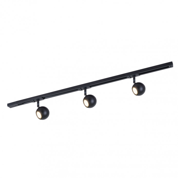 Plafonieră cu spoturi de interior Marvi TR Blake - Art. 920321-3-BL-SET, Italux, Negru