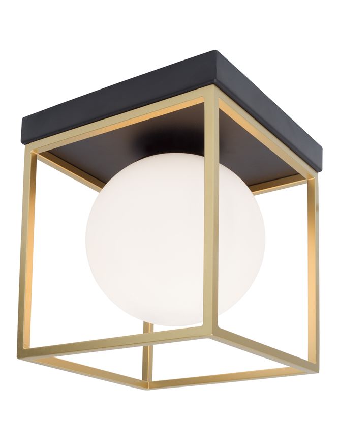 Plafonieră de interior Juliet - Art. 9206404, Nova Luce, Auriu/Alb
