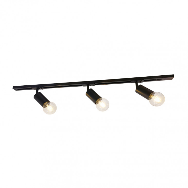 Plafonieră cu spoturi de interior Marvi TR Dolores - Art. 922321-3-BL-SET, Italux, Negru