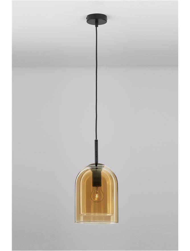 Pendul de interior Velor - Art. 9236730, Nova Luce, Șampanie/Negru