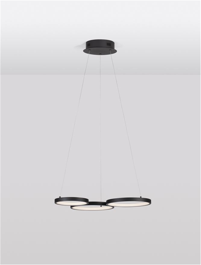 Suspensie de interior Magnus - Art. 9248115, Nova Luce, Negru