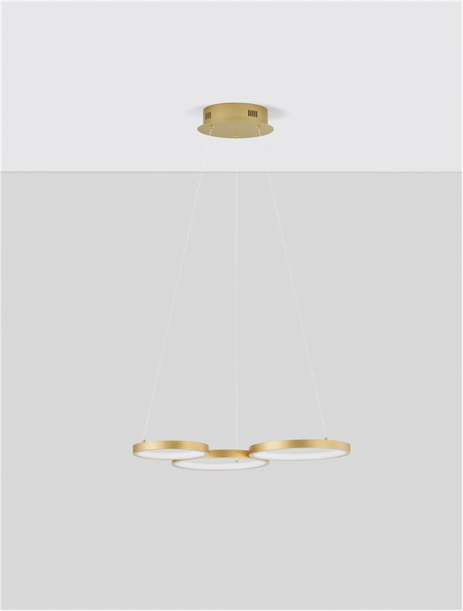 Suspensie de interior Magnus - Art. 9248116, Nova Luce, Alamă
