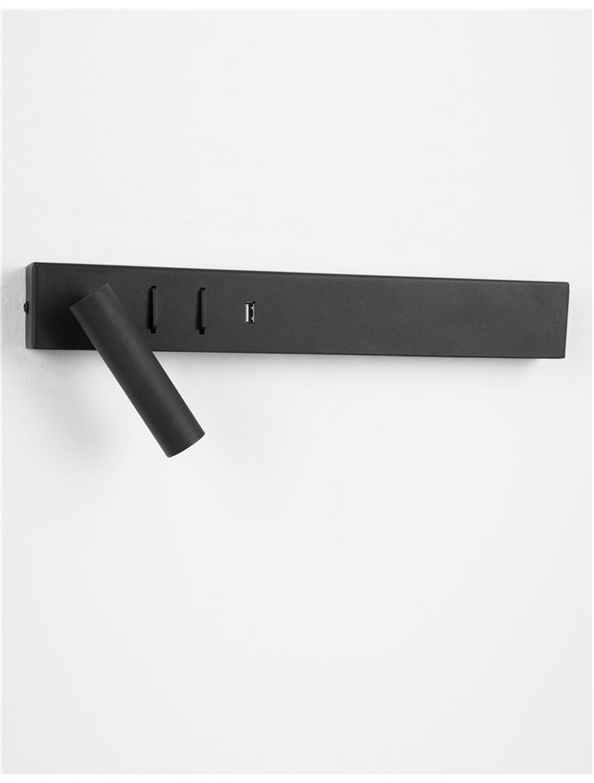 Aplică de interior Vida - Art. 9533522, Nova Luce, Negru