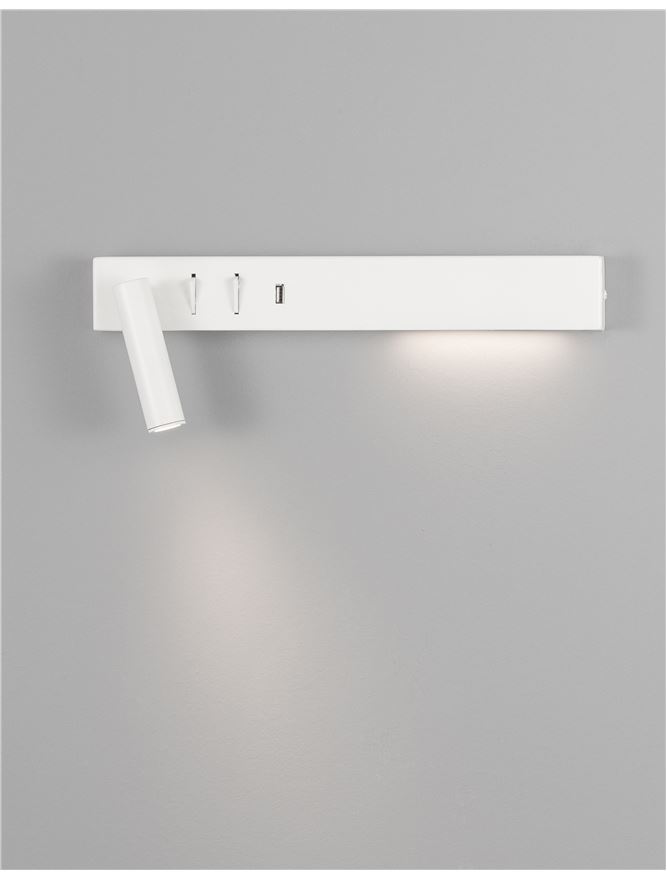 Aplică de interior Vida - Art. 9533524, Nova Luce, Alb