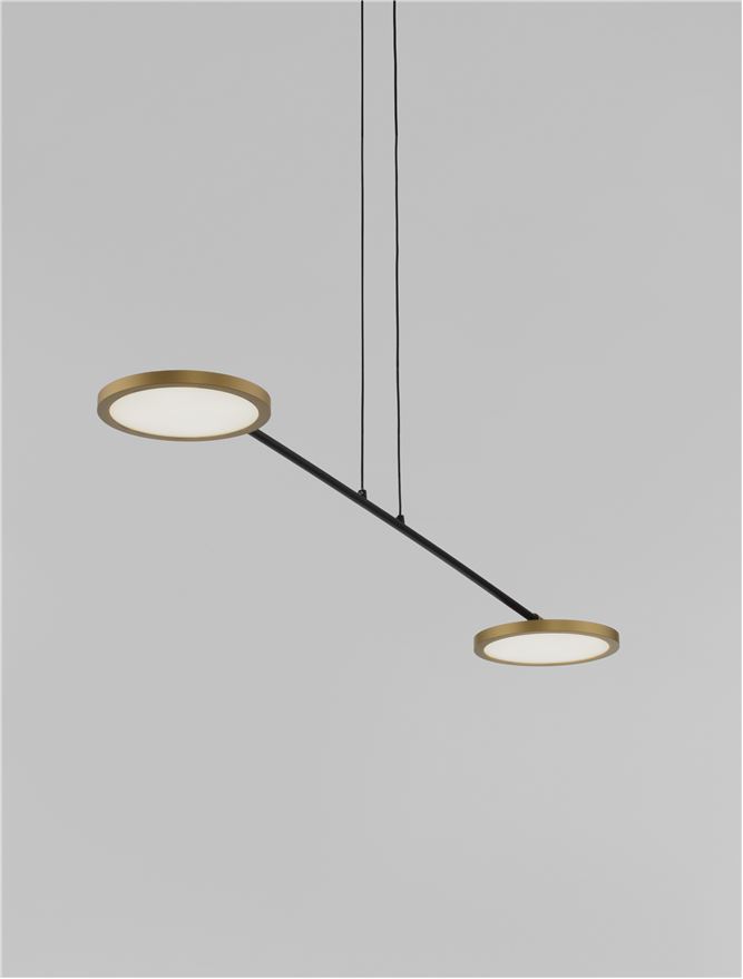 Suspensie de interior Scope - Art. 9695253, Nova Luce, Auriu