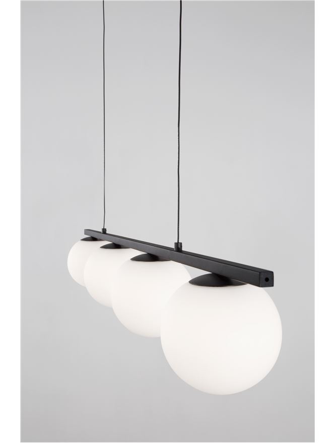 Suspensie de interior Joline - Art. 9919604, Nova Luce, Negru/Alb