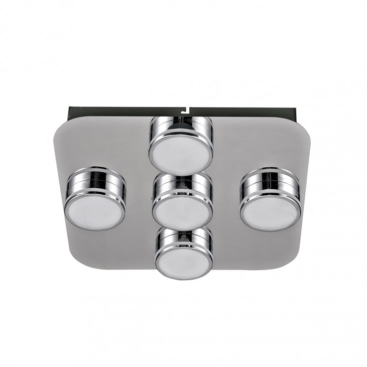 Plafonieră de interior Marcel - Art. HD-4011N-05-9051D CH, Italux, Crom