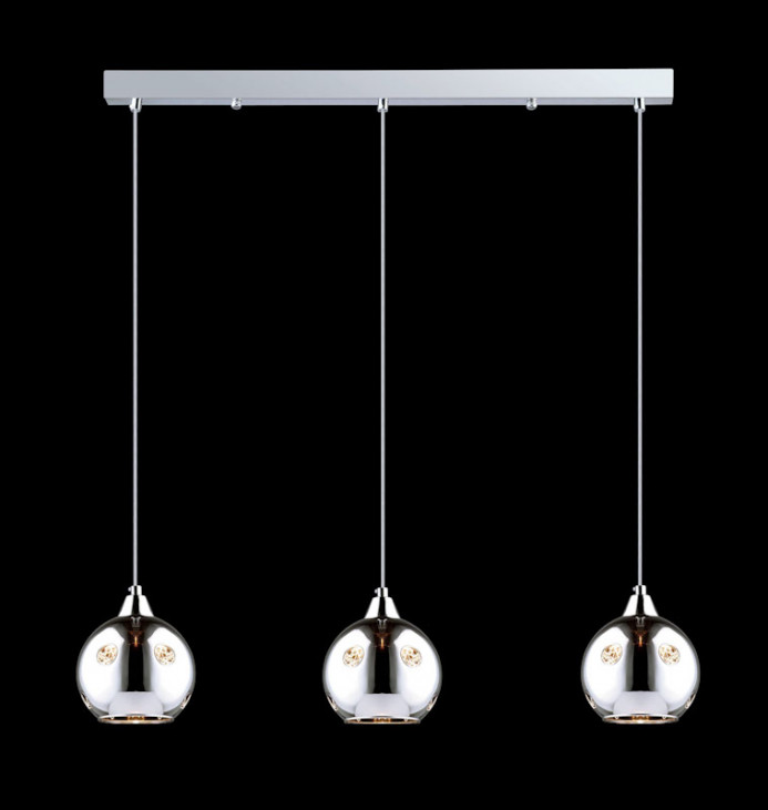 Suspensie de interior Martin - Art. MDM1671/3, Italux, Crom