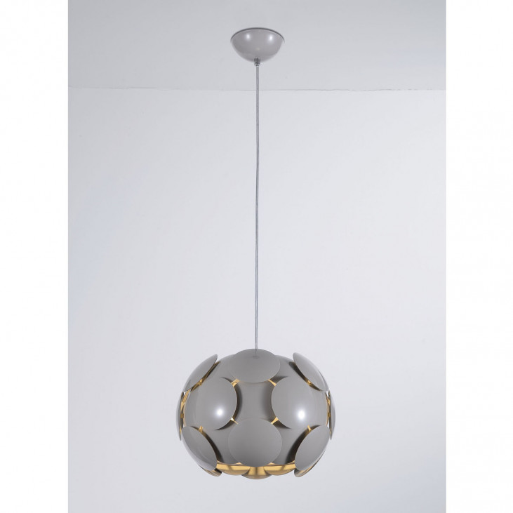 Pendul de interior Santina - Art. P0317-01S-U1GM, Italux, Gri
