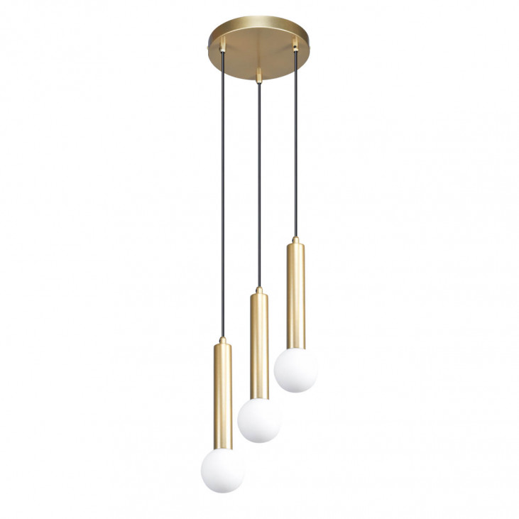 Pendul de interior Filano - Art. PND-33574-3-GD, Italux, Auriu/Alb