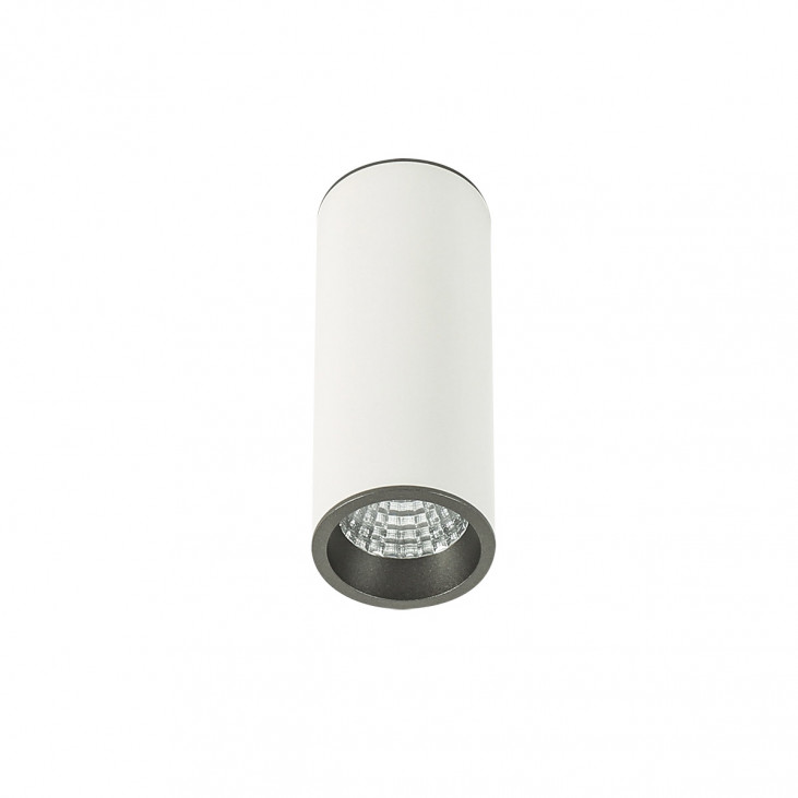 Spot de interior Moldes Medium - Art. SLC7391/7W 4000K WH+GR, Italux, Alb/Gri