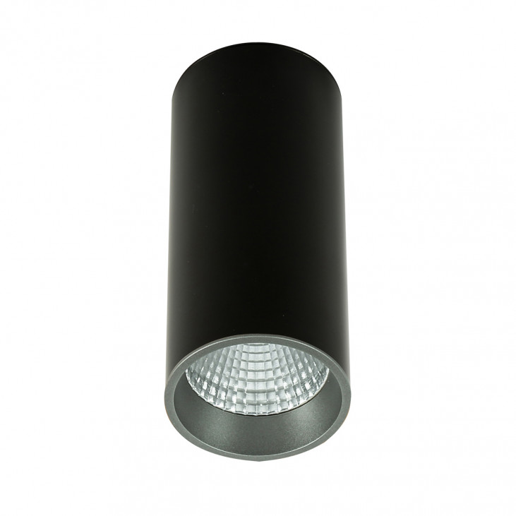 Spot de interior Moldes Big - Art. SLC7392/12W 4000K BL+GR, Italux, Negru/Gri