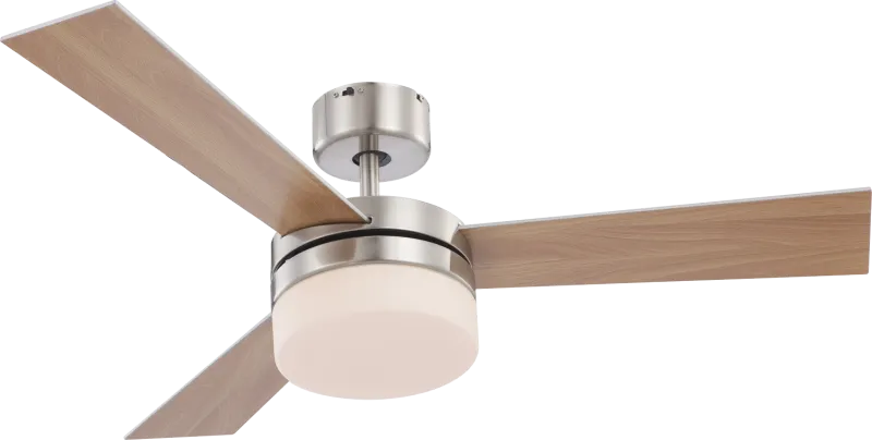 Ventilator de interior ALANA - Art. 0333, Globo, Nichel/Argintiu/Bej