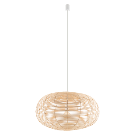 Suspensie de interior RATTAN L - Art. 11155, Nowodvorski, Bej
