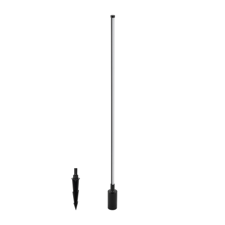 Stâlp de exterior ZURI LED - Art. 11547, Nowodvorski, Negru