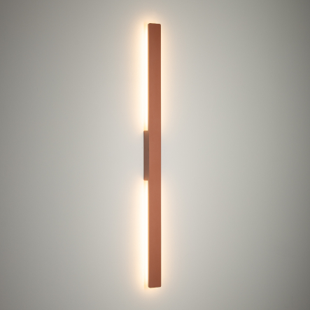 Aplică de exterior DEMI LED M - Art. 11557, Nowodvorski, Cărămiziu