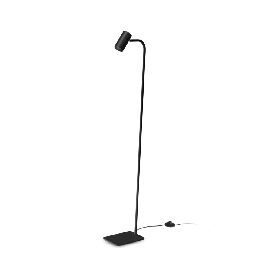 Lampadar de interior GINGER - Art. 326658, Ideal Lux, Negru