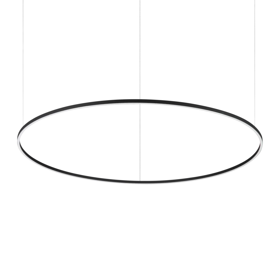 Suspensie de interior ORACLE SLIM ON-OFF - Art. 342160, Ideal Lux, Negru