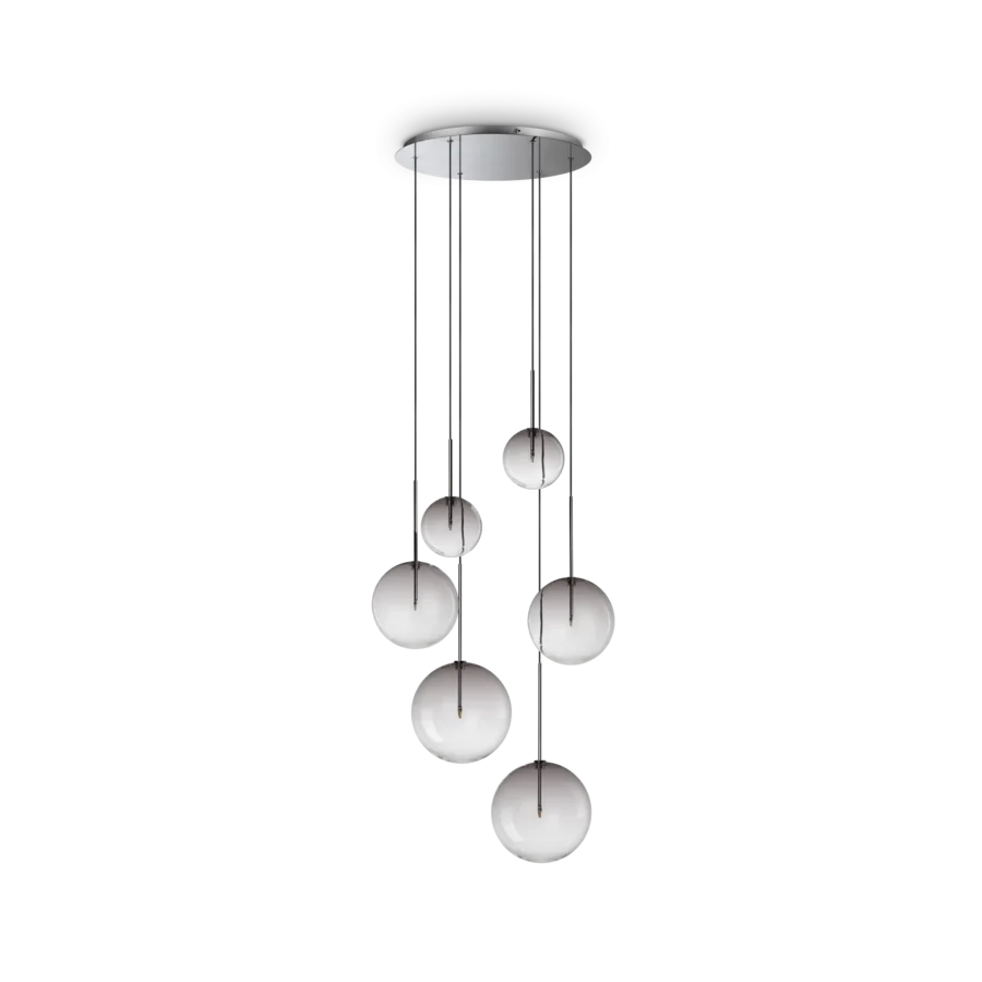 Suspensie de interior EQUINOXE - Art. 345413, Ideal Lux, Fumuriu