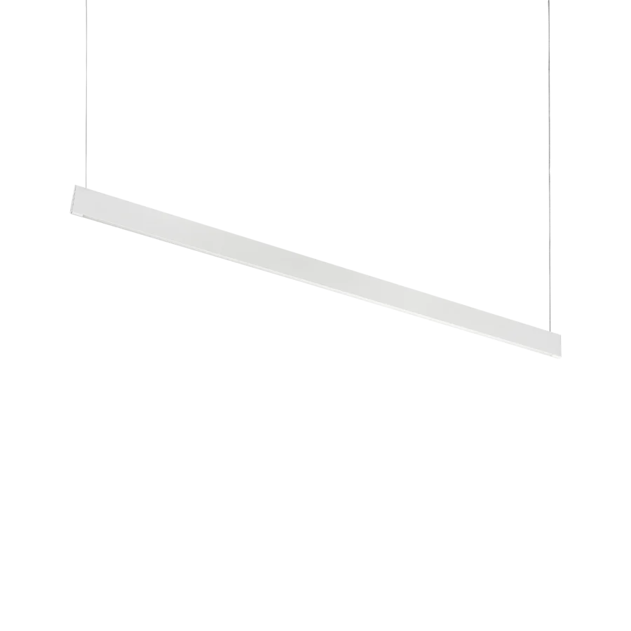 Suspensie de interior STEEL SLIM WIDE - Art. 348407, Ideal Lux, Alb