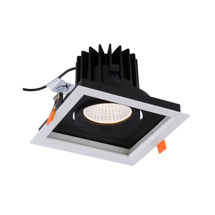 Spot de interior CL DIA LED 30W, 3000K - Art. 8720, Nowodvorski, Negru/Alb
