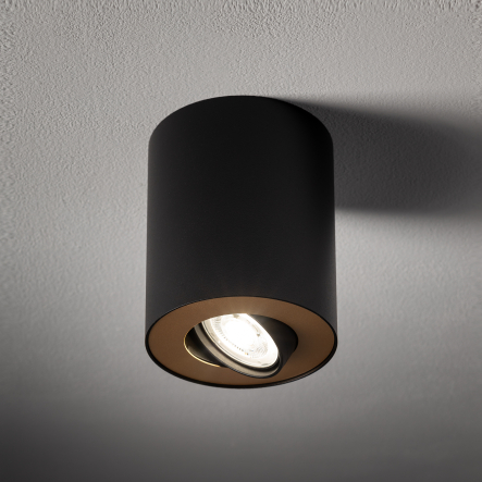 Spot de interior SET - Art. 8901, Nowodvorski, Negru/Auriu