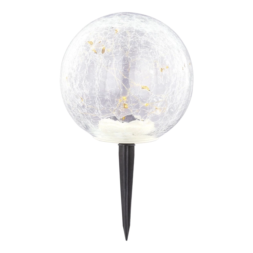 Lampă solară pichet - Art. 33288, Globo, Transparent