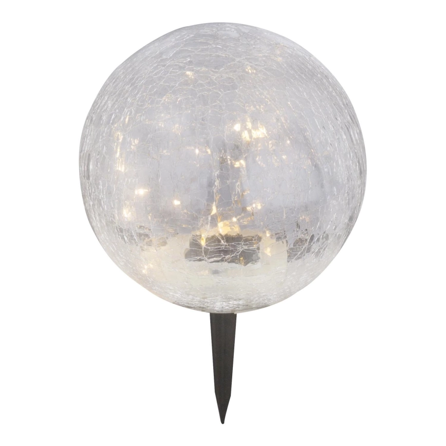 Lampă solară pichet - Art. 33303, Globo, Transparent