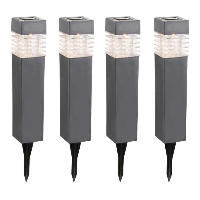 Stâlp solar - Art. 33269-4, Globo, Gri