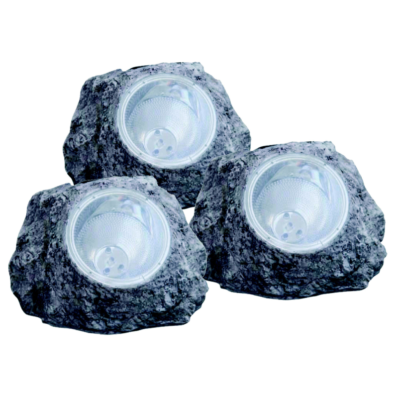 Lampă solară - Art. 3302-3, Globo, Transparent/Gri