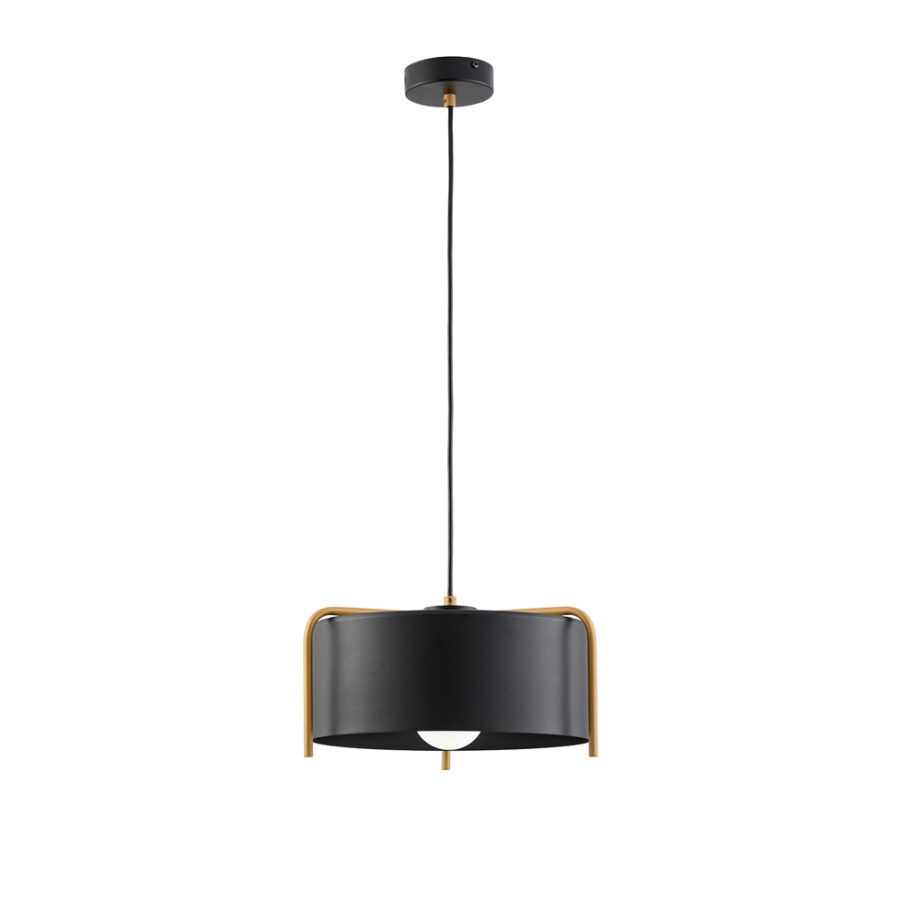 Suspensie de interior Seventy’s - Art. 4284100, Viokef, Negru/Auriu